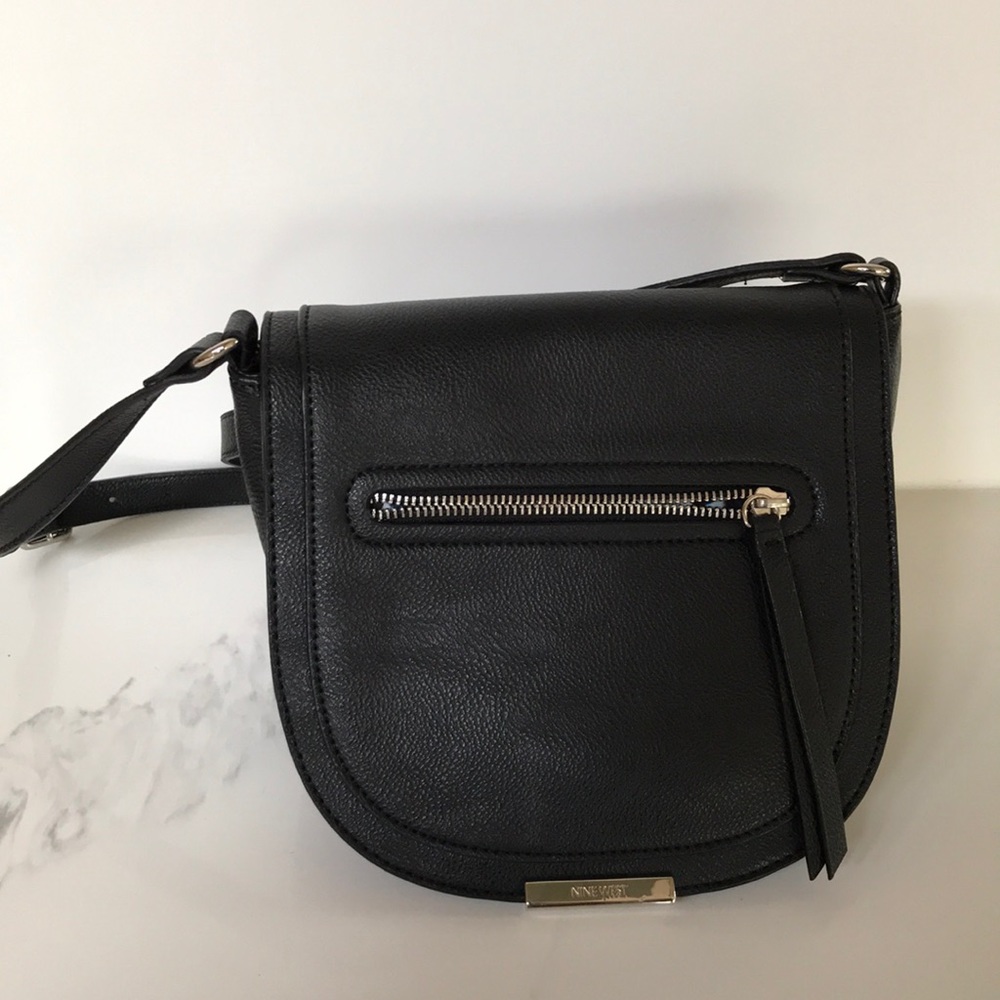 Nine West black shoulder purse